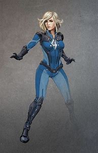 Image result for Invisible Woman Concept Art