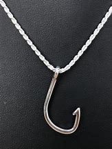 Image result for 18K Diamond Fish Hook Clasp