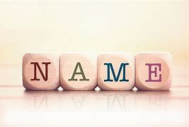 Image result for Name/Word