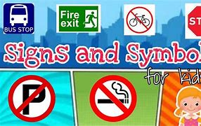 Image result for Signs and Symbols for Kids