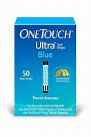 Image result for OneTouch Ultra Blue Strip