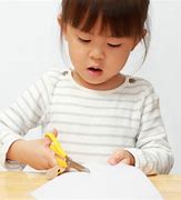Image result for Kids Cutting with Scissors