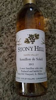 Image result for Bedrock+Co+Semillon+Lachryma+Montis+Botrytized+Old+Vine+Monte+Rosso