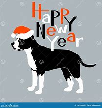 Image result for Happy New Year Dog Clip Art