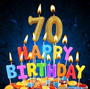 Image result for 70 Birthday Cards