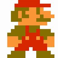 Image result for Mario Bros Pixel PNG