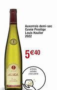 Image result for Paul Anselm Auxerrois Demi Sec