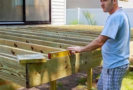 Image result for Double Rim Joist Deck