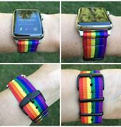 Image result for Rainbow Apple Watch Band