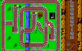 Image result for Early 00s PC Game with Train