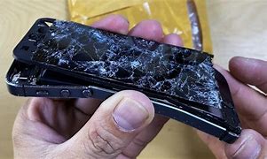 Image result for Slightly Cracked iPhone 5