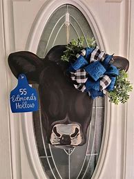 Image result for Cow Door Decor