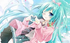 Image result for People Doing Heart with Hands Anime