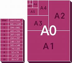 Image result for Paper Sizes Images