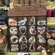 Image result for Craft Booth Sticker Display