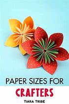 Image result for Paper Sizes List