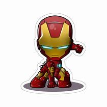 Image result for Iron Man Sticker Gas Cover