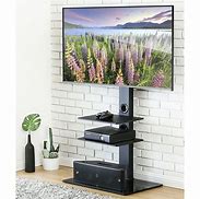 Image result for Floor Pedestal TV Stands