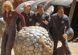 Image result for Galaxy Quest Staff Battle