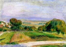 Image result for Renoir Landscape Paintings