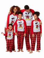 Image result for Mickey Mouse Family Christmas Pajamas