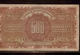 Image result for Cinq Francs Series J882