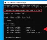 Image result for How to Check Wifi Password Windows 1.0 Cmd
