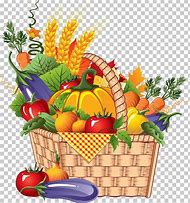 Image result for Harvest Basket Clip Art