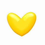Image result for Small Yellow Heart PNG