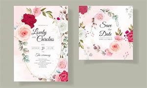 Image result for Template Carte Mariage