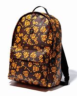 Image result for Brown BAPE Backpack