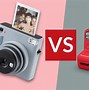 Image result for Polaroid vs Instax