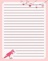 Image result for Free Printable Letter-Writing Template