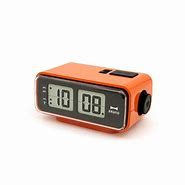 Image result for Orange Digital Alarm Clock