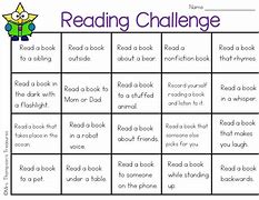 Image result for Alphabet Reading Challenge Template