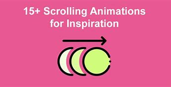 Image result for Animation Scrolling