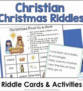 Image result for Christian Christmas Riddles