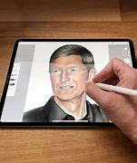 Image result for Sketch Holding a iPad