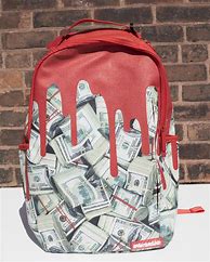 Image result for Money Sprayground Backpack Lava