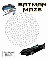 Image result for Batman Maze