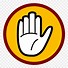 Image result for Stop Hand ClipArt