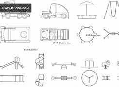 Image result for Playground AutoCAD Models