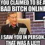 Image result for Maury Looking at Phone Meme