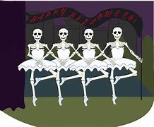 Image result for Halloween Dancing Skeleton Cartoon