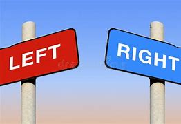 Image result for Left vs Right Sign