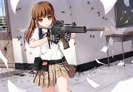 Image result for Kawaii Anime Girl Gun