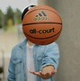 Image result for Regular-Size Basketball with Ku On It