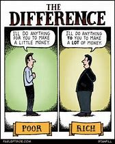 Image result for Rich-Poor Meme