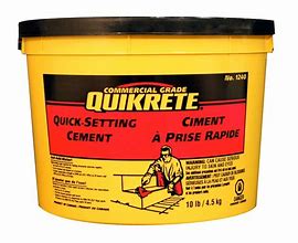 Image result for Quikrete Quick Setting Concrete Patch