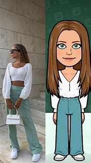 Image result for Bitmoji Girl Outfits